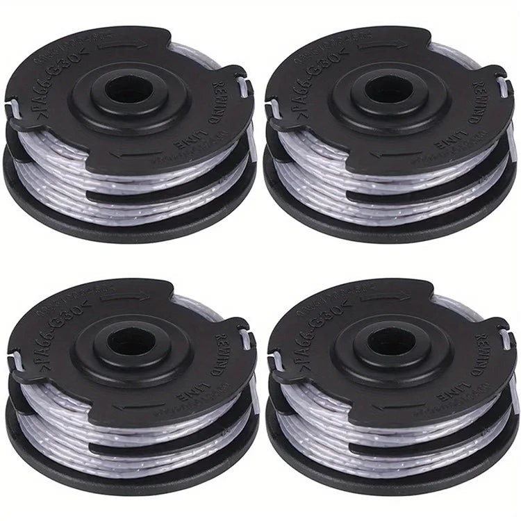 4Pcs F016800351 Mower Spool Set for Bosch ART 30-36 LI / ART 30 / ART 27 / ART 24 Grass Trimmer Spool