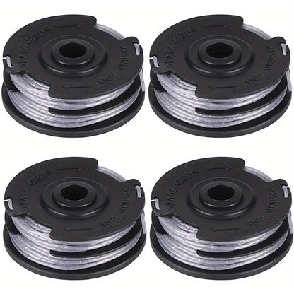 4Pcs F016800351 Mower Spool Set for Bosch ART 30-36 LI / ART 30 / ART 27 / ART 24 Grass Trimmer Spool