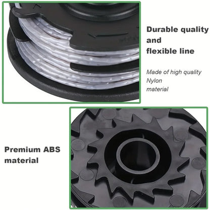 4Pcs F016800351 Mower Spool Set for Bosch ART 30-36 LI / ART 30 / ART 27 / ART 24 Grass Trimmer Spool