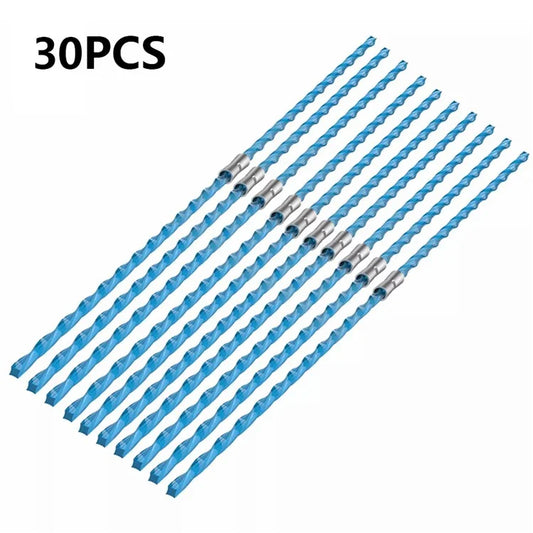 F016800182 30Pcs Spool Line for Bosch ART 30 Combitrim / ART 30-36 LI Lawn Mower Spool Nylon Line with Buckle