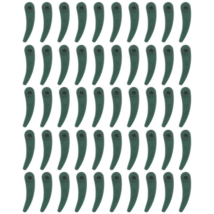 50Pcs F016800372 Lawn Mower Blades for Bosch ART 26-18 LI 083-B3-0009 / ART 23-18 LI Trimmer Blades