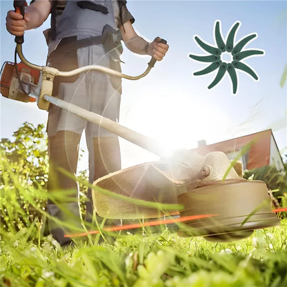 32Pcs F016800372 Lawn Mower Blades for Bosch ART 26-18 LI 083-B3-0009 / ART 23-18 LI , ABS Grass Lawn Trimmer Blade Accessories