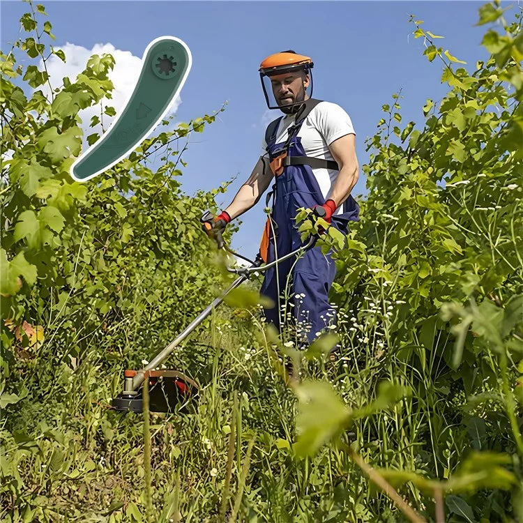 32Pcs F016800372 Lawn Mower Blades for Bosch ART 26-18 LI 083-B3-0009 / ART 23-18 LI , ABS Grass Lawn Trimmer Blade Accessories