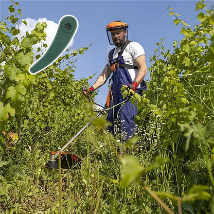 32Pcs F016800372 Lawn Mower Blades for Bosch ART 26-18 LI 083-B3-0009 / ART 23-18 LI , ABS Grass Lawn Trimmer Blade Accessories