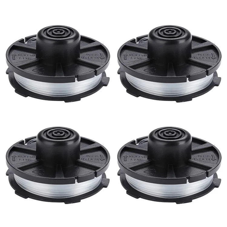 4Pcs For Makita Akkusense Lawn Mower Spool Replacement Wire Reel, 196146-9 / 195858-1