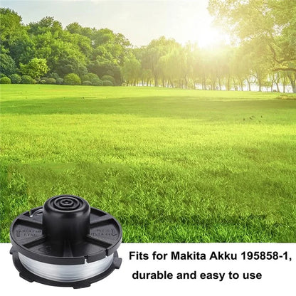 4Pcs For Makita Akkusense Lawn Mower Spool Replacement Wire Reel, 196146-9 / 195858-1