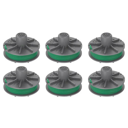 6Pcs For Garden 5309-20 Lawn Mower Spools Replacement Part Grass Trimmer Wire Reels