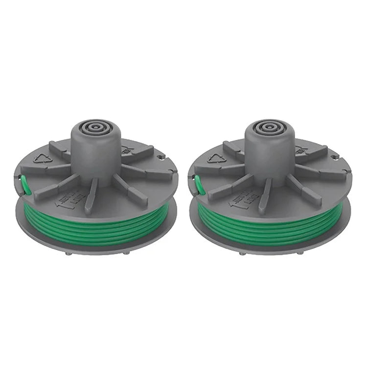 2PCS Tear-Resistant Lawn Mower Spools for Garden Wire Reels 5309-20 Parts