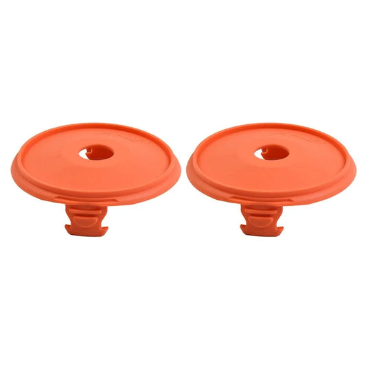 2PCS Lawn Mower Spool Caps for Garden 5344 ABS Plastic Replacement Parts