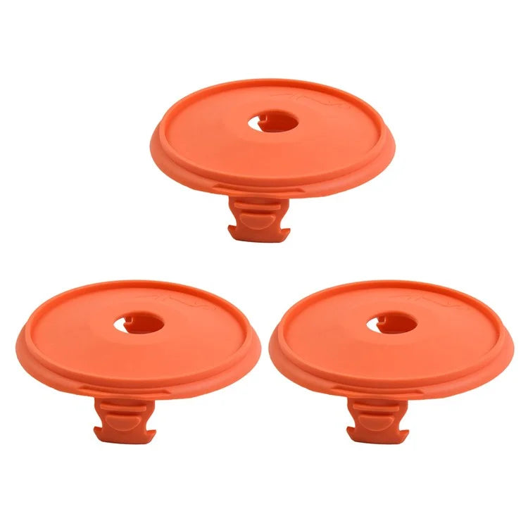 3Pcs Lawn Mower Spool Caps for Garden 5344 Grass Trimmer Replacement Parts