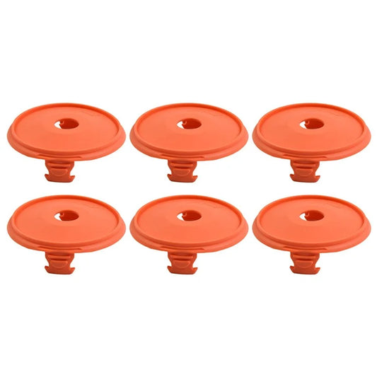 6Pcs 5344 ABS String Line Trimmer Cover Replacement Spool Cap Cover for Gardena Easycut 400 Art.8846