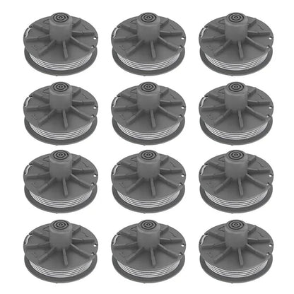 12Pcs 5307-20 Replacement Spools for Garden Lawn Mower Wire Reels