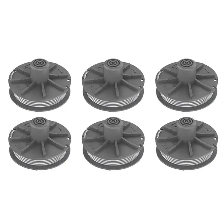 6Pcs 20FT 60x37mm 5307-20 Lawn Mower Trimmer Spool for Gardena Easycut 400 Art.8846