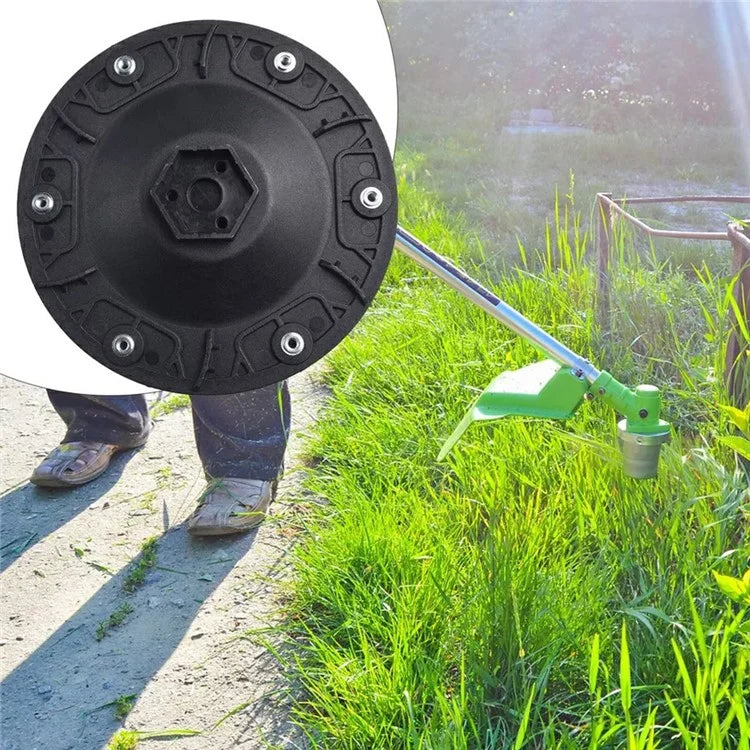 RSD-01-1 For WORX  /  Landxcape  /  Kress  /  Einhell Lawn Mower ABS 6-Blade Cutterhead Turntable