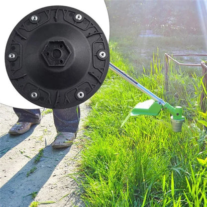 RSD-01-1 For WORX  /  Landxcape  /  Kress  /  Einhell Lawn Mower ABS 6-Blade Cutterhead Turntable