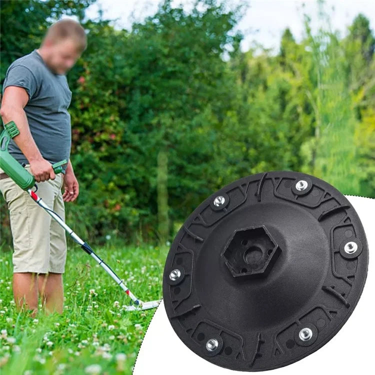 RSD-01-1 For WORX  /  Landxcape  /  Kress  /  Einhell Lawn Mower ABS 6-Blade Cutterhead Turntable