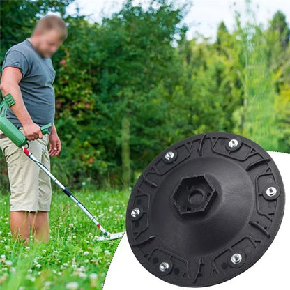 RSD-01-1 For WORX  /  Landxcape  /  Kress  /  Einhell Lawn Mower ABS 6-Blade Cutterhead Turntable