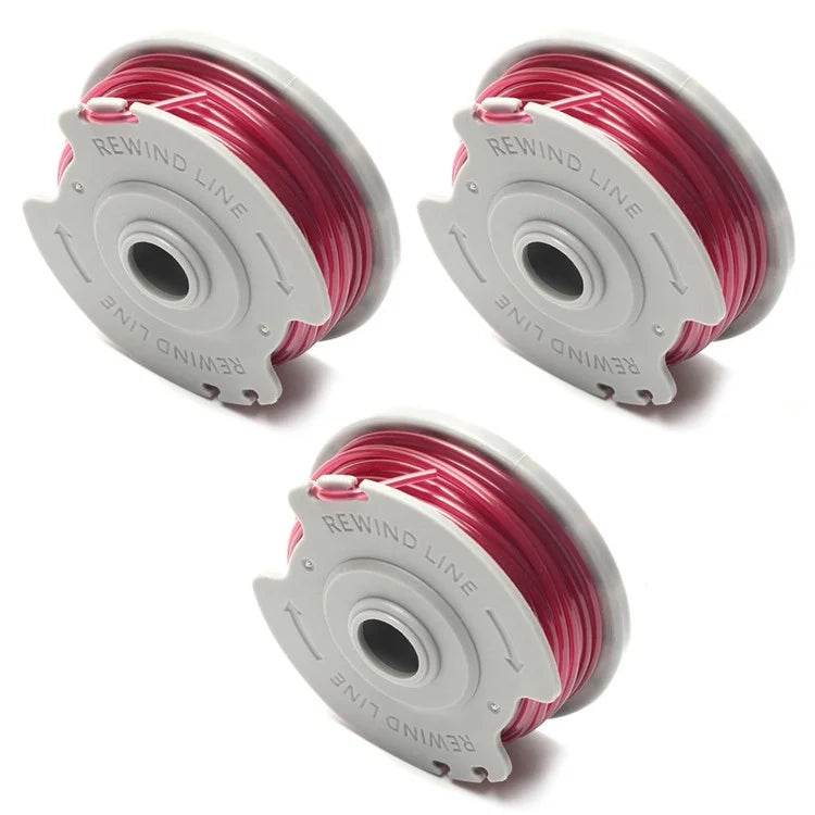 3Pcs 5306-20 Replacement Lawn Mower Spools for GARDENA Turbotrimmer Smallcut 300 / Turbotrimmer Art 8844 &Art 8847