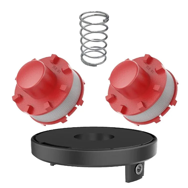 2 Spool+1 Cap+1 Coil Spring for Einhell Lawn Mower Replacement Parts Set