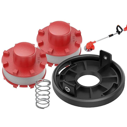 2 Spool+1 Cap+1 Coil Spring for Einhell Lawn Mower Replacement Parts Set