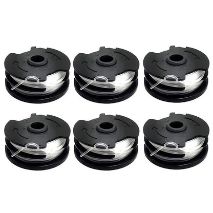 6Pcs Spools for Parkside Lawn Mower Wire Reels Grass Trimmer Replacement, TLP-01