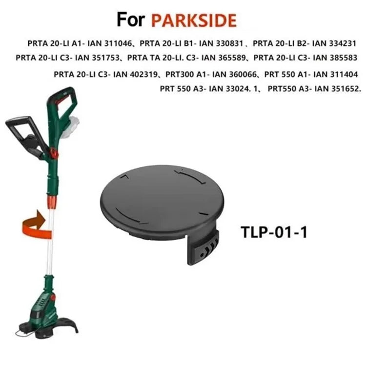 Set Of 6 Spool Caps for Parkside Lawn Trimmer Replacement Parts TLP-01-1