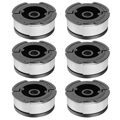 6Pcs For Black & Decker GH400 / GH500 / GH600 Wire Reels Lawn Mower Spools, AF-100-3ZP