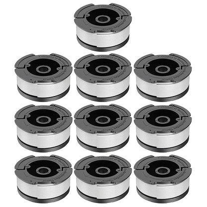 10Pcs AF-100-3ZP Spools for Black & Decker GH400 / GH500 Wire Reels Lawn Mower Replacement Parts