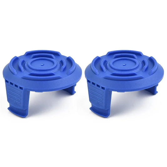2 Pieces Lawn Mower Spool Caps TLW-01-1 for Spear & Jackson / Mac Allister / Qualcast / Worx