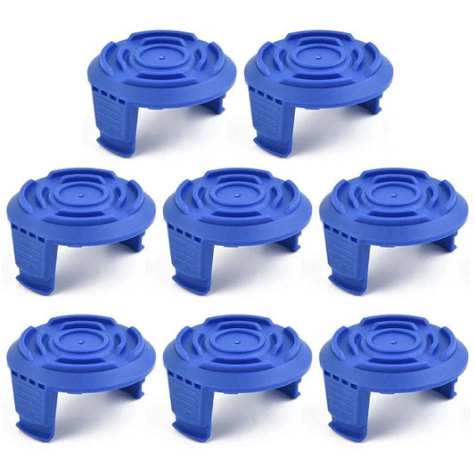 8PCS Spool Caps TLW-01-1 for Spear & Jackson / Mac Allister / Qualcast / Worx Lawn Mower