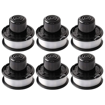 6PCS RS-136-BKP Spools Replacement Parts for Black & Decker Lawn Mower