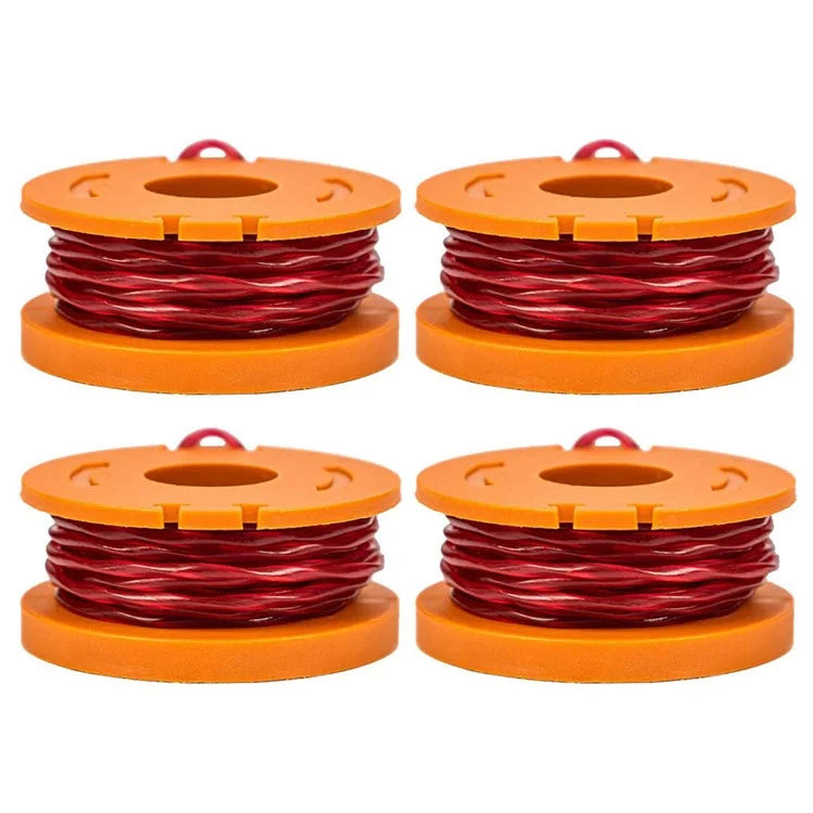 4PCS Nylon Wire Rope for Worx Lawn Mower Replacement Spool WA0010