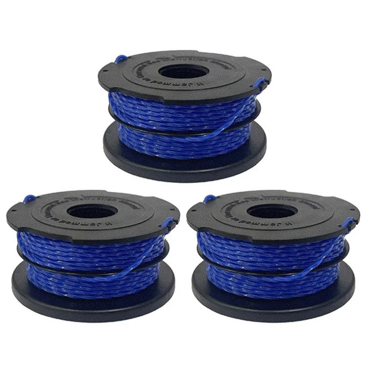 3PCS For Black & Decker Lawn Trimmer Line Nylon Wire A6441 Replacement Spool