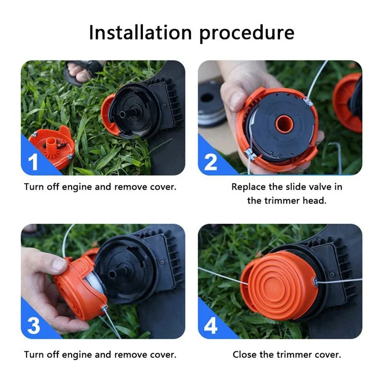 For Black & Decker GH710 / GH700 / GH750 Spool Lawn Mower Line Reel, DF-065-BKP