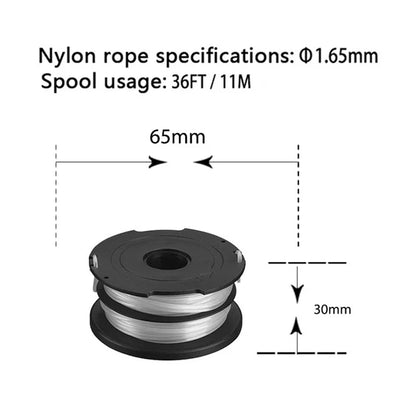 For Black & Decker GH710 / GH700 / GH750 Spool Lawn Mower Line Reel, DF-065-BKP