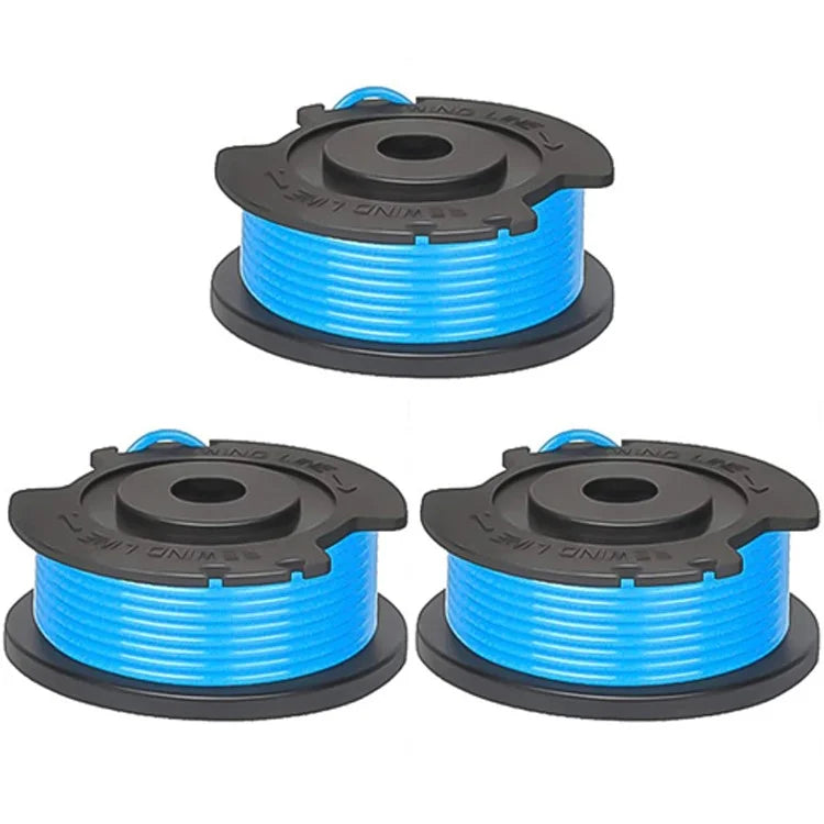 3PCS Replacement Nylon Wire Spools for Greenworks Lawn Mower Replacement Line Reels, 29252 / 29092