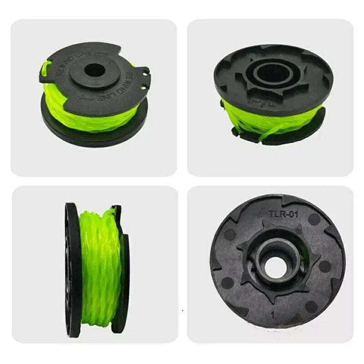 4Pcs for Ryobi RLT36B33 / RY36LT33A-0 36V Grass Trimmer Line Spools Lawn Mower Nylon Rope Spool, RAC143