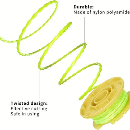 Trimming String Line for Ryobi Lawn Trimmer Wire Reel Replacement AC80RL3 Spool
