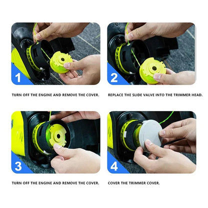 Trimming String Line for Ryobi Lawn Trimmer Wire Reel Replacement AC80RL3 Spool