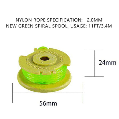 Trimming String Line for Ryobi Lawn Trimmer Wire Reel Replacement AC80RL3 Spool