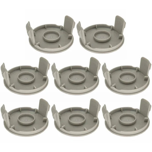 AC14HCA 8Pcs Spool Caps Replacement for Ryobi One+ 18V, 24V, 40V, RY40204, RY40220, ZRP2080 Lawn Mower