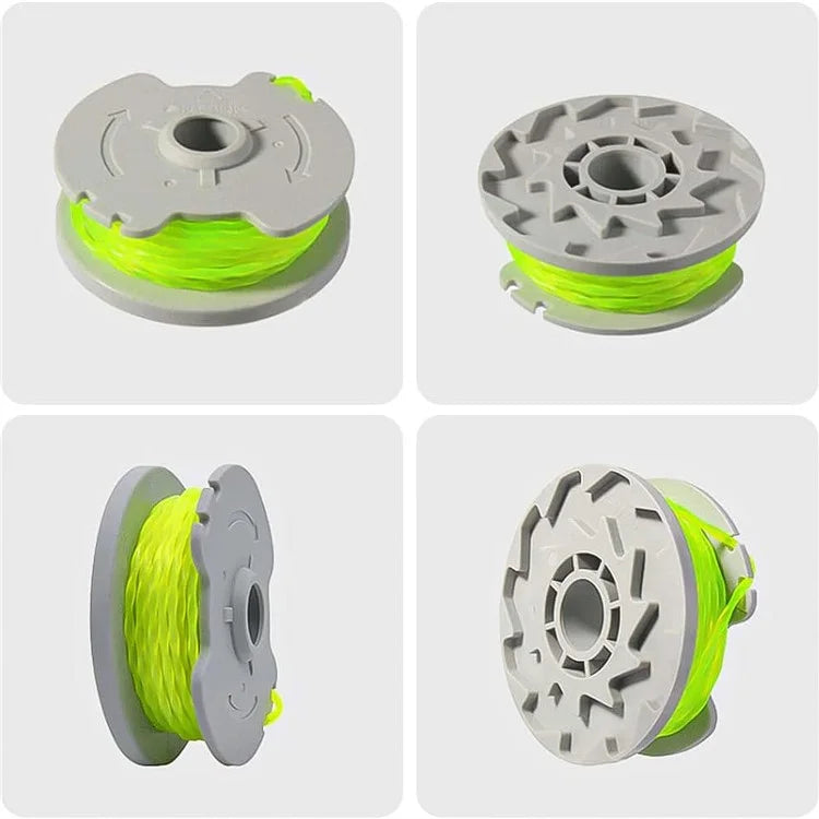 2PCS Lawn Mower Spools for Worx Lawn Trimmer Nylon Wire Reels WA0014