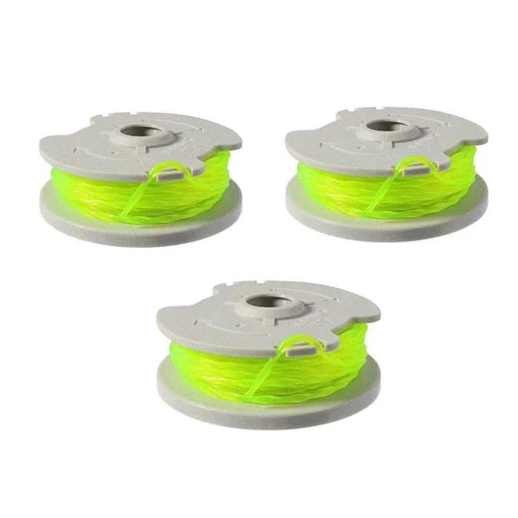 3PCS Lawn Mower Spool for Worx Lawn Trimmer Nylon Wire Reel WA0014