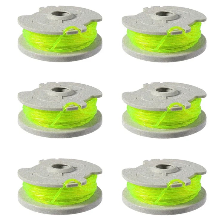 6PCS For Worx Lawn Trimmer Nylon Wire Reels WA0014 Lawn Mower Spools