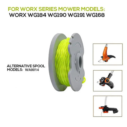 8PCS Replacement Wire Reels for Worx Lawn Mower Spools WA0014