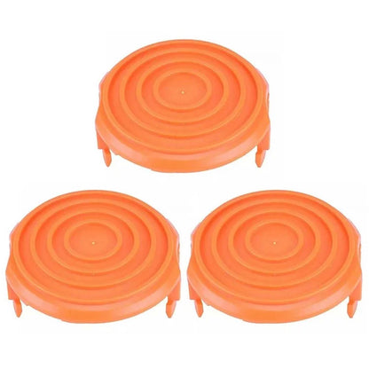 3PCS For Worx Lawn Mower Spool Cover Lid 50019417 Wire Reel ABS Cap