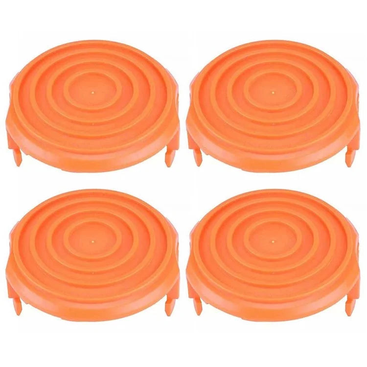 4Pcs For Worx Lawn Mower Spool Cover 50019417 Wire Reel ABS Lid