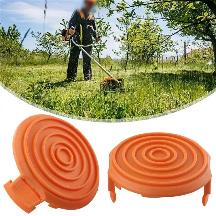 4Pcs For Worx Lawn Mower Spool Cover 50019417 Wire Reel ABS Lid