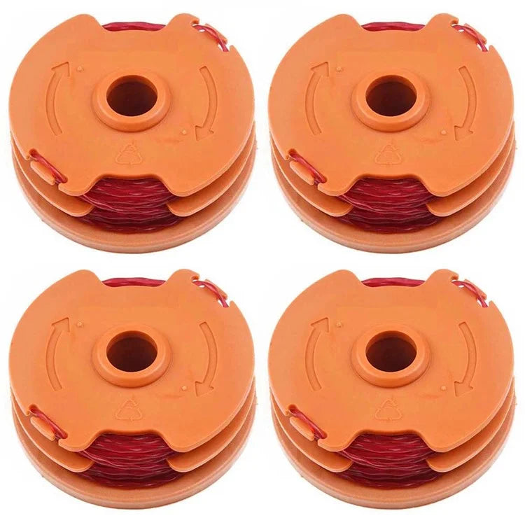 4PCS For Worx Lawn Mower Spools WA0007 Lawn Trimmer Wire Reels