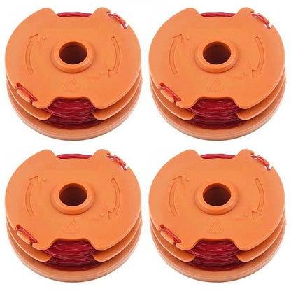 4PCS For Worx Lawn Mower Spools WA0007 Lawn Trimmer Wire Reels